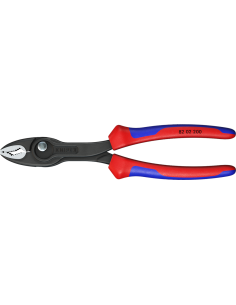 Knipex Клещи екстрактори за болтове TwinGrip, синьо-червена ръкохватка 200мм, - K8202200 - Цена | LEDs4economy