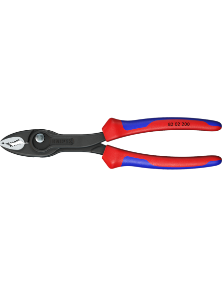 Клещи екстрактори за болтове TwinGrip, синьо-червена ръкохватка 200мм, Knipex
