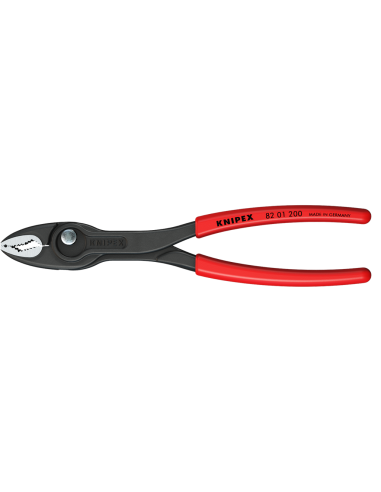 Knipex Клещи екстрактори за болтове TwinGrip, червена ръкохватка