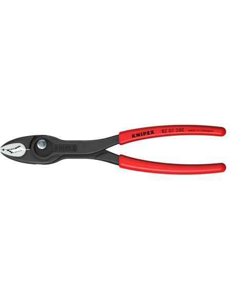 Knipex Клещи екстрактори за болтове TwinGrip, червена ръкохватка