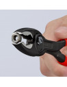 Knipex Клещи екстрактори за болтове TwinGrip, червена ръкохватка 200мм,  - K8201200 - 18