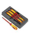 Knipex Комплект с 6 бр. отвертки VDE 1000V - 4х шлиц и 2х PH,  - K002012V01 - 2