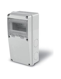 Scame Табло за индустриални контакти /плътно/ и DIN модули IP55, UV, серия Enerbox /6 DIN/ - 633.1010 - Цена | LEDs4economy