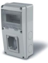 Scame Табло за индустриални контакти и DIN модули IP55, UV, серия Enerbox /6 DIN,1х63A/ - 633.1014 - Цена | LEDs4economy
