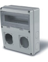 Scame Табло за индустриални контакти и DIN модули IP55, UV, серия Enerbox 11 DIN, 2х16-32A - 633.2024 - Цена | LEDs4economy