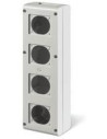 Scame Табло за индустриални контакти IP66, UV, PG вход, серия BLOCK (4х16A или 32A) - 632.3501-000 - Цена | LEDs4economy