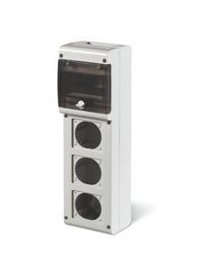 Scame Табло за индустриални контакти и DIN модули IP66, UV, PG вход, серия BLOCK (6 DIN и 3х16A или 32A) - 632.3500-000 - Цена |