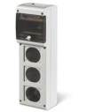 Scame Табло за индустриални контакти и DIN модули IP66, UV, PG вход, серия BLOCK (6 DIN и 3х16A или 32A) - 632.3500-000 - Цена |