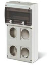 Scame Табло за индустриални контакти и DIN модули IP66, UV, PG вход, серия BLOCK (11 DIN и 4х16A или 32A) - 632.4500-000 - Цена 