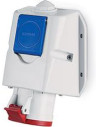 Scame Промишлен комбиниран контакт 3P+Е 16A+шуко IP54 серия Optima Combi - 513.1656-DN - Цена | LEDs4economy