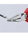 Knipex Комбинирани клещи с остър връх, синьо-червена ръкохватка 145мм,  - K0822145 - 6