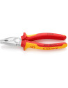 Knipex Комбинирани клещи, хромирани, VDE 1000V жълто-червена ръкохватка 200мм,  - K0306200