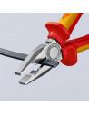 Knipex Комбинирани клещи, хромирани, VDE 1000V жълто-червена ръкохватка 200мм,  - K0306200 - 2