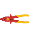 Knipex Клещи с плосък връх, изцяло пластмасови, VDE 1000V жълто-червена ръкохватка 180мм,  - K986201