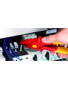 Knipex Клещи с плосък връх, изцяло пластмасови, VDE 1000V жълто-червена ръкохватка 180мм,  - K986201 - 3