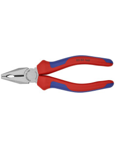 Knipex Комбинирани клещи, синьо-червена ръкохватка 160мм, - K0302160 - Цена | LEDs4economy 2