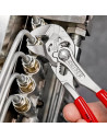 Knipex Клещи раздвижени, хромирани, червена ръкохватка 125мм,  - K8603125 - 3