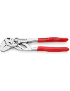 Knipex Клещи раздвижени, хромирани, червена ръкохватка 180мм, - K8603180 - Цена | LEDs4economy
