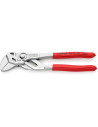 Knipex Клещи раздвижени, хромирани, червена ръкохватка 180мм,  - K8603180 - 8