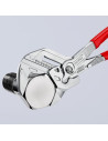 Knipex Клещи раздвижени, хромирани, червена ръкохватка 300мм,  - K8603300 - 10