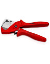 Knipex Ножици за рязане на тръби, хромирани, Ø12-25мм, синьо-червена ръкохватка 185мм,  - K9025185 - 2