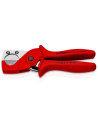 Knipex Ножици за рязане на тръби, хромирани, Ø12-25мм, синьо-червена ръкохватка 185мм,  - K9025185 - 3
