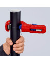 Knipex Инструмент за рязане на тръби DP50, Ø32-50мм, червена ръкохватка 202мм,  - K902301BK - 4