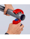 Knipex Инструмент за рязане на тръби DP50, Ø32-50мм, червена ръкохватка 202мм,  - K902301BK - 9