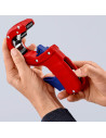 Knipex Инструмент за рязане на тръби DP50, Ø32-50мм, червена ръкохватка 202мм,  - K902301BK - 21