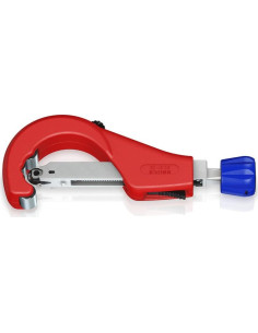 Knipex Инструмент за рязане на тръби TubiX, магнезиев, Ø6-76мм, червена ръкохватка 260мм, - K903103BK - Цена | LEDs4economy
