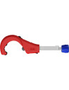 Knipex Инструмент за рязане на тръби TubiX, магнезиев, Ø6-76мм, червена ръкохватка 260мм,  - K903103BK - 9