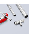 Knipex Инструмент за рязане на тръби TubiX, магнезиев, Ø6-35мм, червена ръкохватка 180мм,  - K903102SB - 4