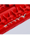 Knipex Инструмент за рязане на гофрирана тръба и заголване на жило TwistCut, Ø13-32мм/0.2-4мм2, синьо-червена ръкохватка 100мм,  - 8