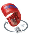Knipex Инструмент за рязане на тръби BiX, Ø20-50мм, червена ръкохватка 72мм,  - K902210BK - 4