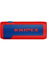 Knipex Инструмент за рязане на гофрирана тръба TwistCut, Ø13-32мм, синьо-червена ръкохватка 100мм,  - K902201SB - 3