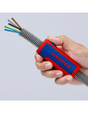 Knipex Инструмент за рязане на гофрирана тръба TwistCut, Ø13-32мм, синьо-червена ръкохватка 100мм,  - K902201SB - 13