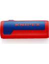 Knipex Инструмент за рязане на гофрирана тръба TwistCut, Ø13-32мм, синьо-червена ръкохватка 100мм,  - K902201SB - 15