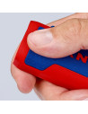 Knipex Инструмент за рязане на гофрирана тръба TwistCut, Ø13-32мм, синьо-червена ръкохватка 100мм,  - K902201SB - 16