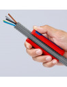 Knipex Инструмент за рязане на гофрирана тръба TwistCut, Ø13-32мм, синьо-червена ръкохватка 100мм,  - K902201SB - 19