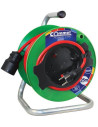 COMMEL Макара удължител червен 25м IP20 H05VV-F 3G1.5mm2 с термична защита - C0991 - Цена | LEDs4economy