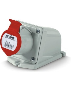 Scame Промишлен контакт 3P+Е 16A IP44 серия XENIA - 514.1656 - Цена | LEDs4economy