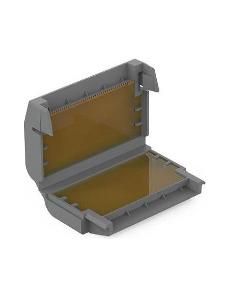 Кутия с гел GelBox Wago за клема до 4мм2, IP x8, 33.6x17.8x52.7мм, сива