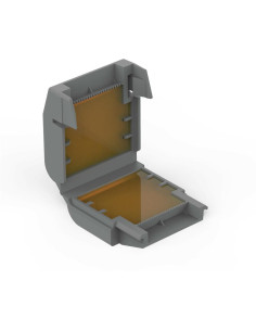 Wago Кутия с гел GelBox за клема до 6мм2, IP x8, 40.1x21.3x38мм, сива - 207-1431 - Цена | LEDs4economy 2
