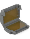 Wago Кутия с гел GelBox  за клема до 4мм2, IP x8, 33.6x17.8x45,9мм, сива - 207-1332 - 2
