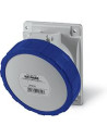 Scame Промишлен контакт 2P+Е 32A 200-250V IP66, 6h серия Optima панелен монтаж 84x106мм - 418.3263 - Цена | LEDs4economy