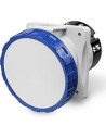 Scame Промишлен контакт 2P+Е 63A 250V IP66 серия Optima панелен монтаж 100х110мм - 418.6363 - Цена | LEDs4economy