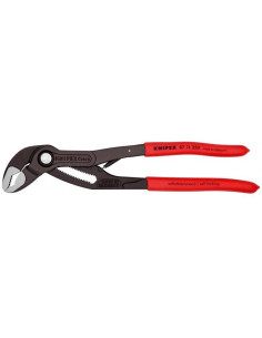 Knipex Клещи раздвижени Cobra …matic, червена ръкохватка 250мм, с отваряща пружина, - K8711250 - Цена | LEDs4economy 2