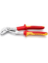 Knipex Клещи раздвижени Cobra, хромирани, VDE 1000V жълто-червена ръкохватка 250мм,  - K8726250