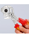 Knipex Клещи раздвижени Cobra, хромирани, VDE 1000V жълто-червена ръкохватка 250мм,  - K8726250 - 2