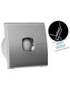 CATA Вентилатор SILENTIS10 LOW NOISE ф100мм, цвят Инокс, 90м3/ч,12W, 30dB комплект с клапа - C01072300 - Цена | LEDs4economy